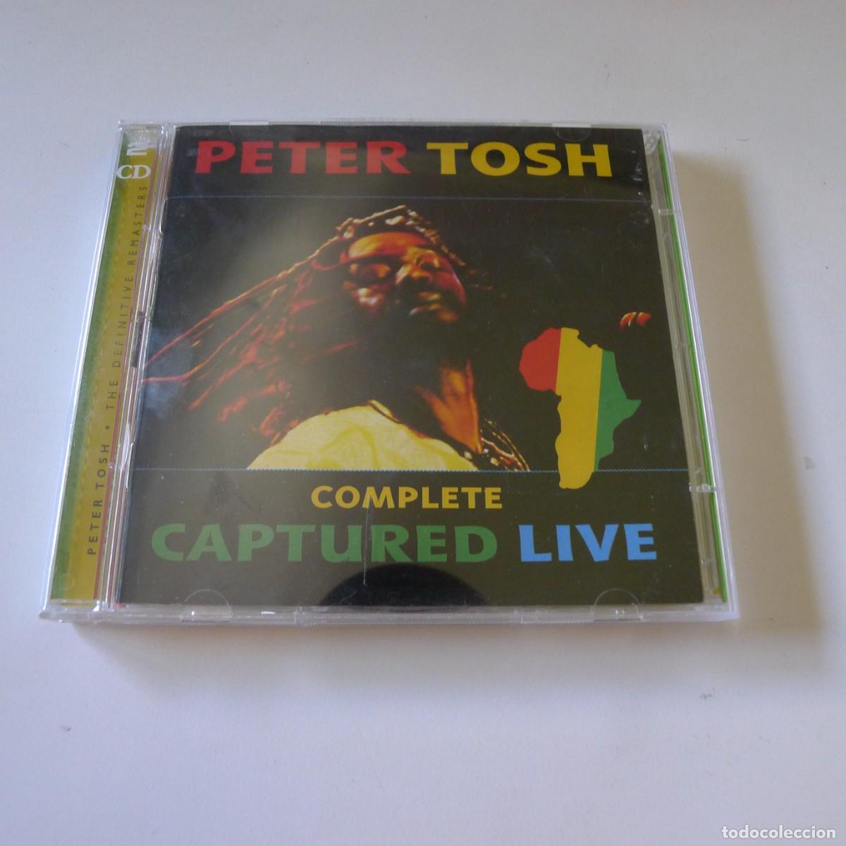 CDs de m&uacute;sica: Peter Tosh &ndash; Complete Captured Live 2 CD