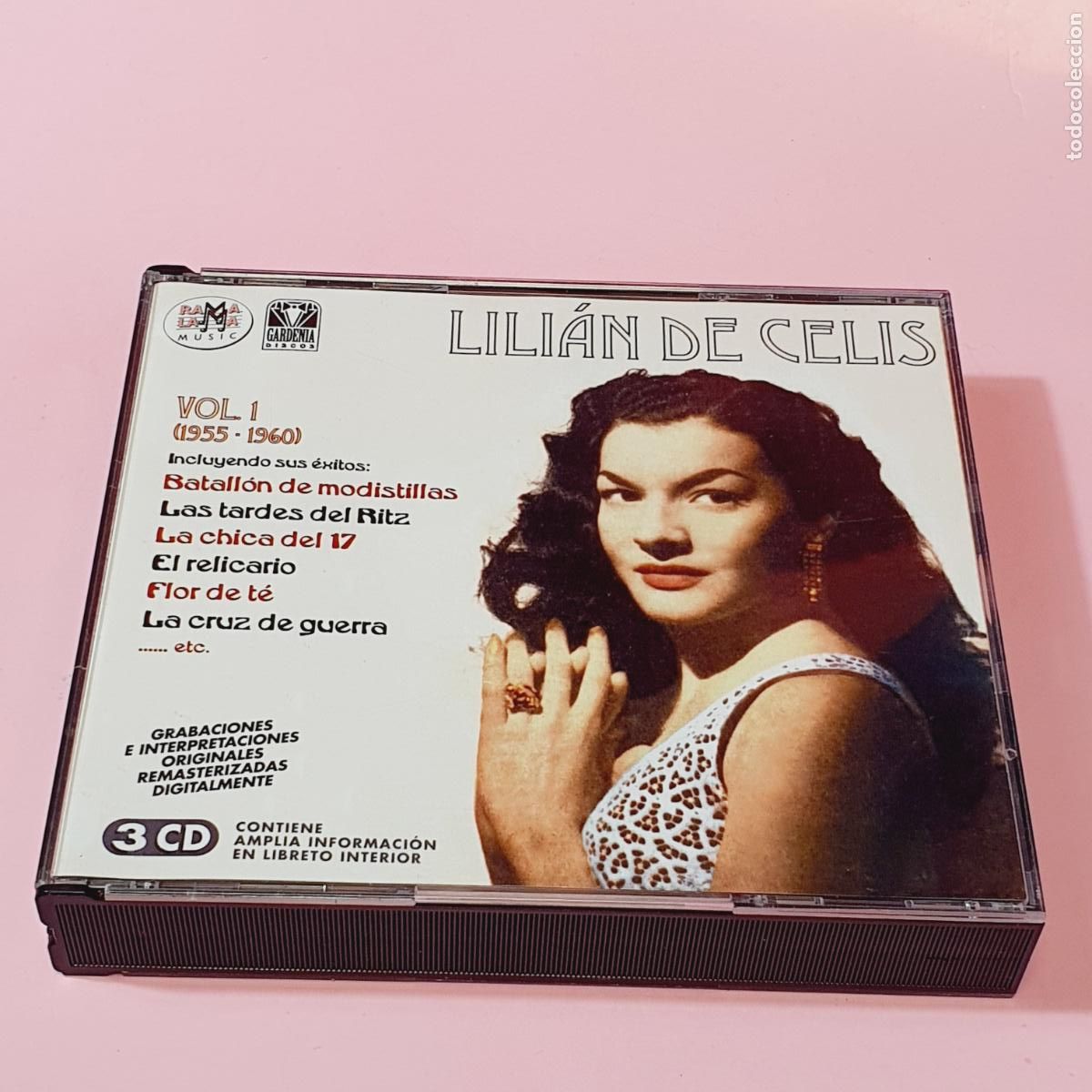 CDs de m&uacute;sica: Lote 3 cds-Lili&aacute;n de Celis-Vol.1-Excelente-Ver fotograf&iacute;as para m&aacute;s datos-Coleccionistas..