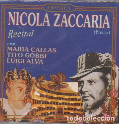 CDs de m&uacute;sica: Nicola Zaccaria Recital- 8004883540655
