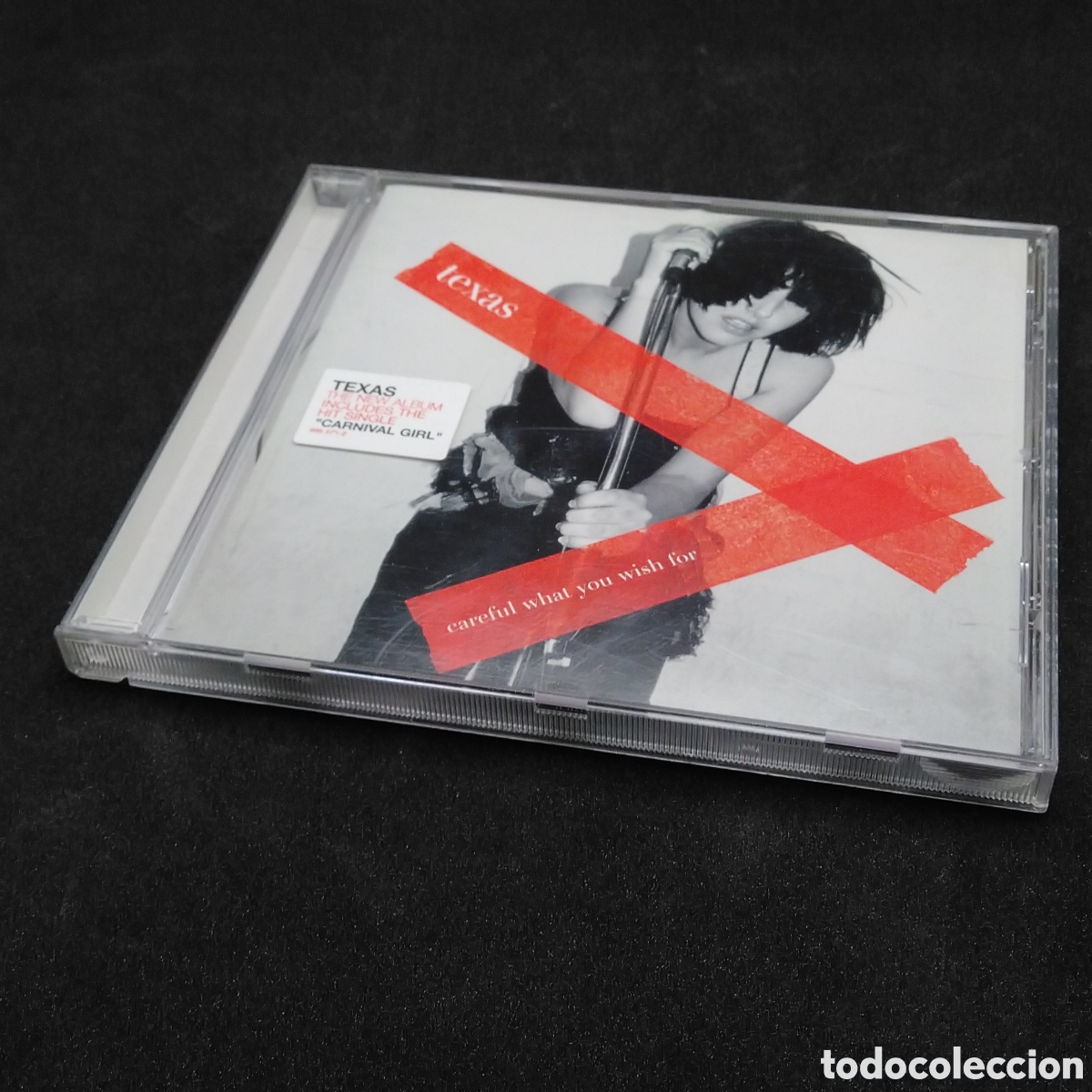 CDs de m&uacute;sica: TEXAS - CAREFUL WHAT YOU WISH FOR - CD - 2003 - DISCO VERIFICADO