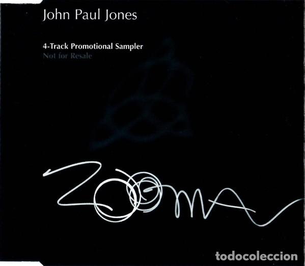 CDs de m&uacute;sica: Robert Plant &rdquo;Zooma&rdquo;, CD promo 4-tracks
