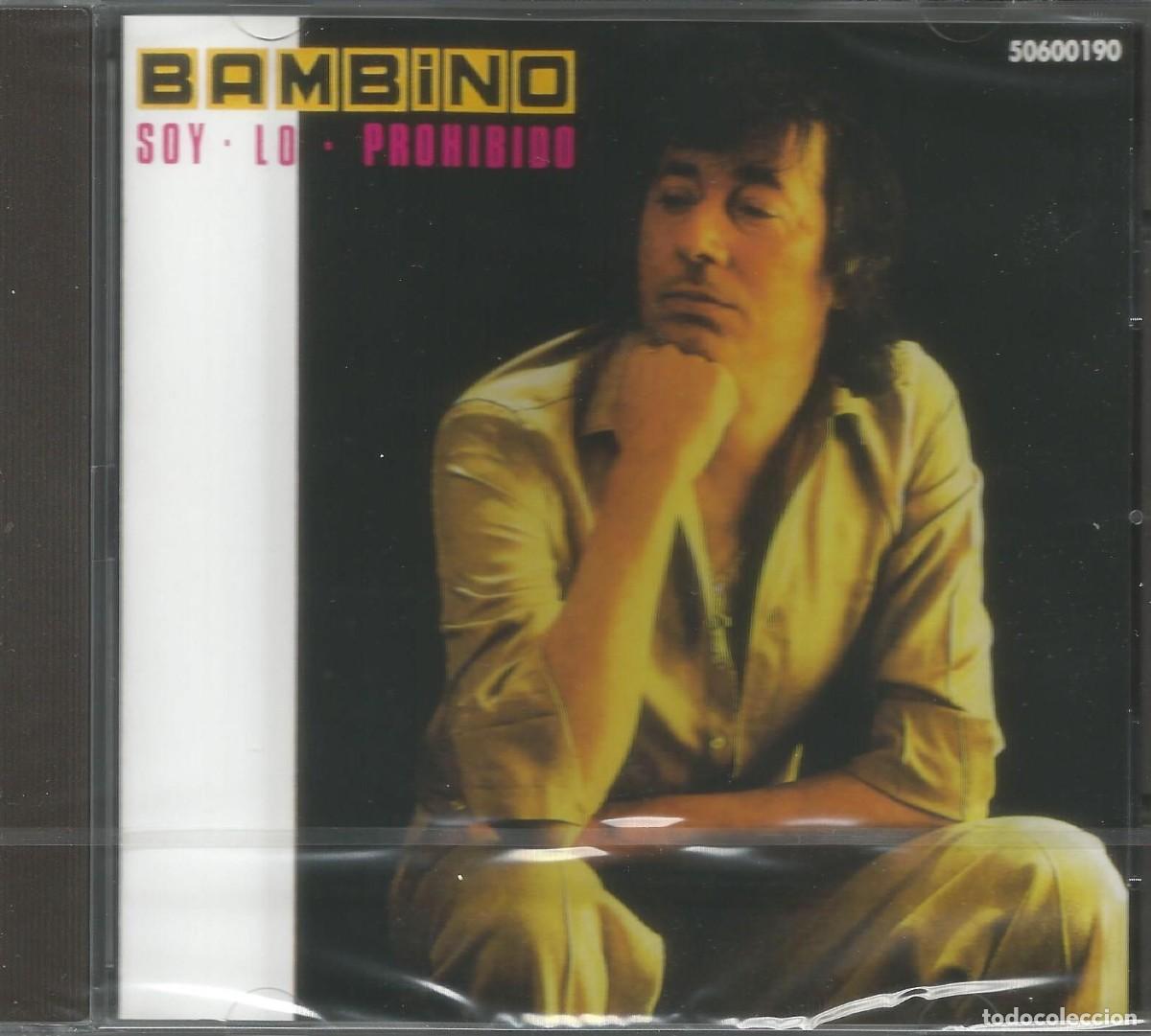 CDs de m&uacute;sica: CD Bambino &ndash; Soy Lo Prohibido (1985) - Reedici&oacute;n (Zafiro 1995) Flamenco, Rumba, Bolero - Precintado