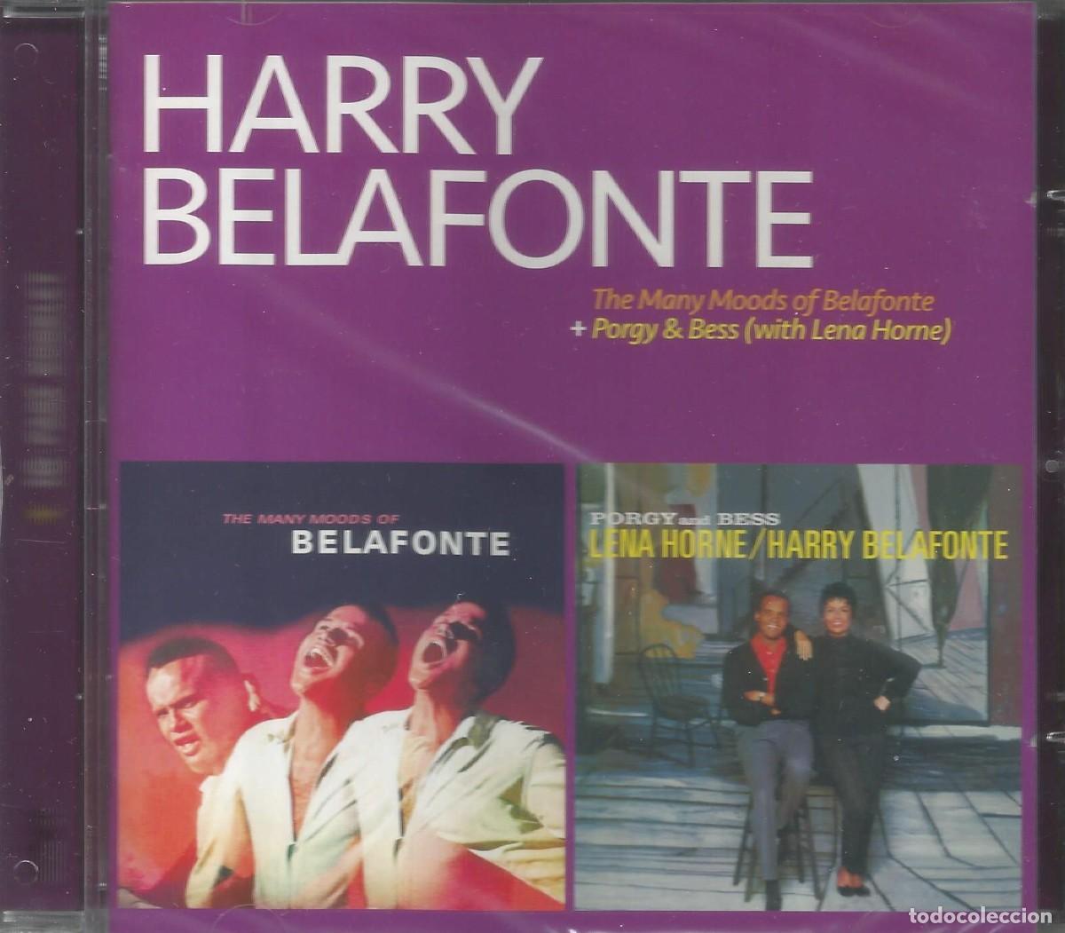 CDs de m&uacute;sica: CD Harry Belafonte &ndash; The Many Moods Of Belafonte + Porgy & Bess (W/ Lena Horne) - Vocal - Precintado