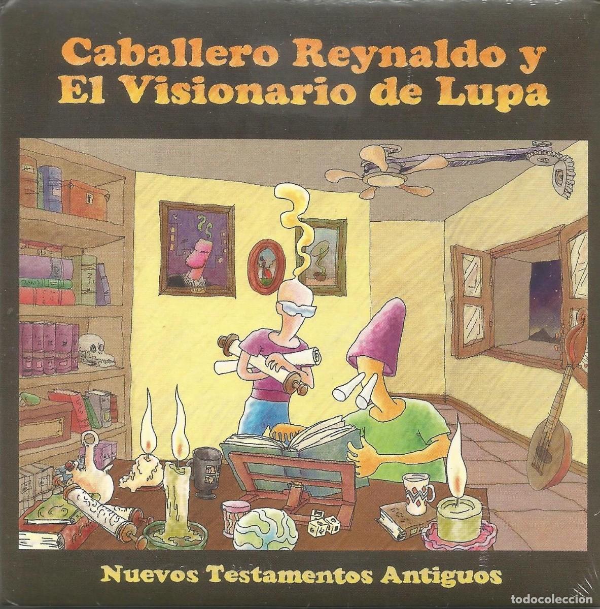 CDs de m&uacute;sica: CD Caballero Reynaldo y El Visionario De Lupa &ndash; Nuevos Testamentos Antiguos (Hall of Fame, 2012) Pop
