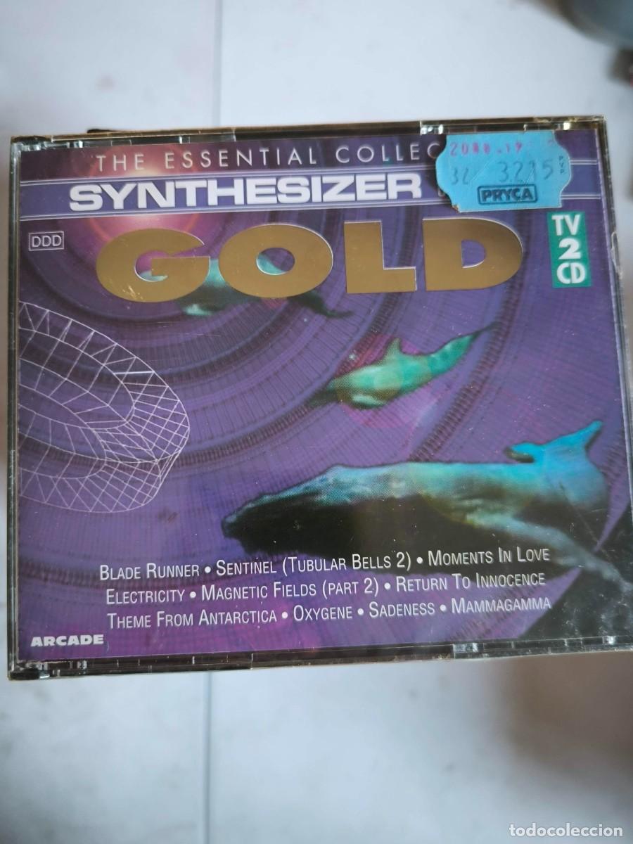 CDs de m&uacute;sica: DIF&Iacute;CIL DESCATALOGADO DOBLE CD SYNTHESIZER GOLD, 1995 SONY MUSIC