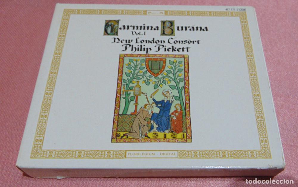 CDs de m&uacute;sica: CARMINA BURANA - VOL. 1 - NEW LONDON CONSORT - PHILIP PICKETT - CD ALBUM DECCA RECORDS