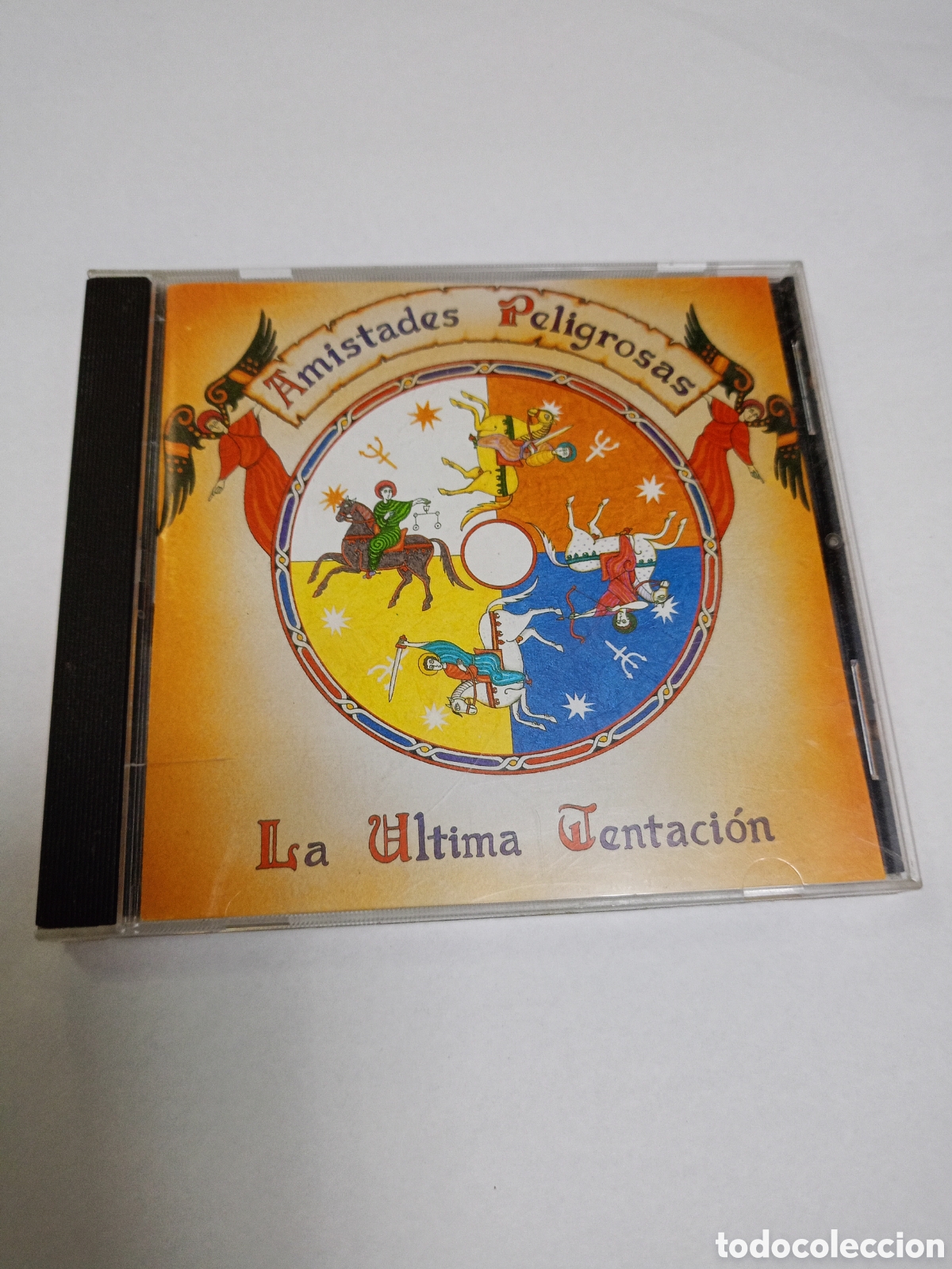 CDs de m&uacute;sica: AMISTADES PELIGROSAS LA &Uacute;LTIMA TENTACI&Oacute;N DISCO VINILO LP - D&Uacute;O ESPA&Ntilde;OL DE M&Uacute;SICA POP A&Ntilde;OS 90