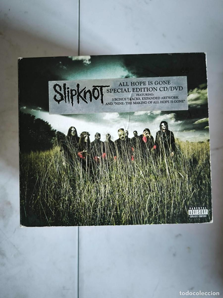 CDs de m&uacute;sica: CD + DVD SLIPKNOT - ALL HOPE IS GONE - DIGIPACK - MAKING OF