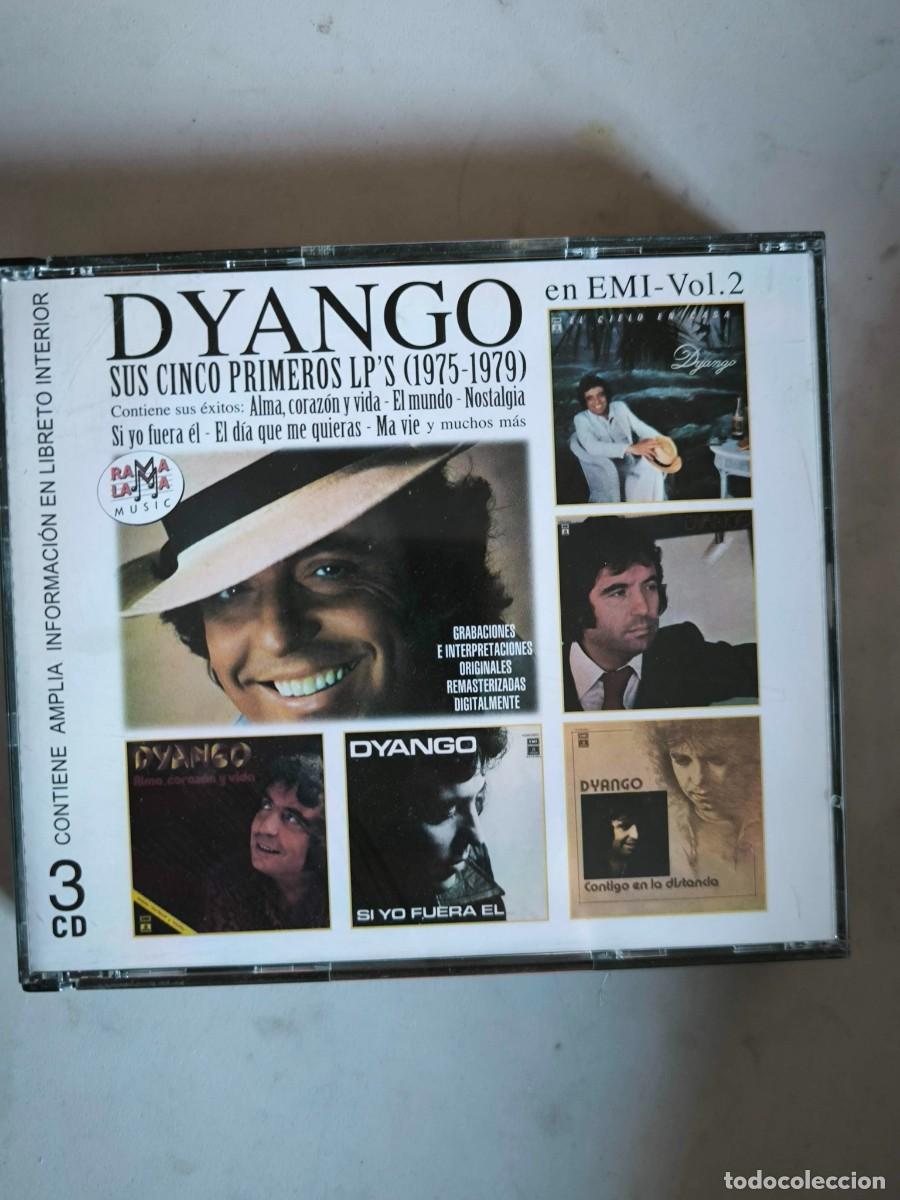 CDs de m&uacute;sica: DYANGO SUS CINCO PRIMEROS LP'S EN EMI VOL. 2 3CDS