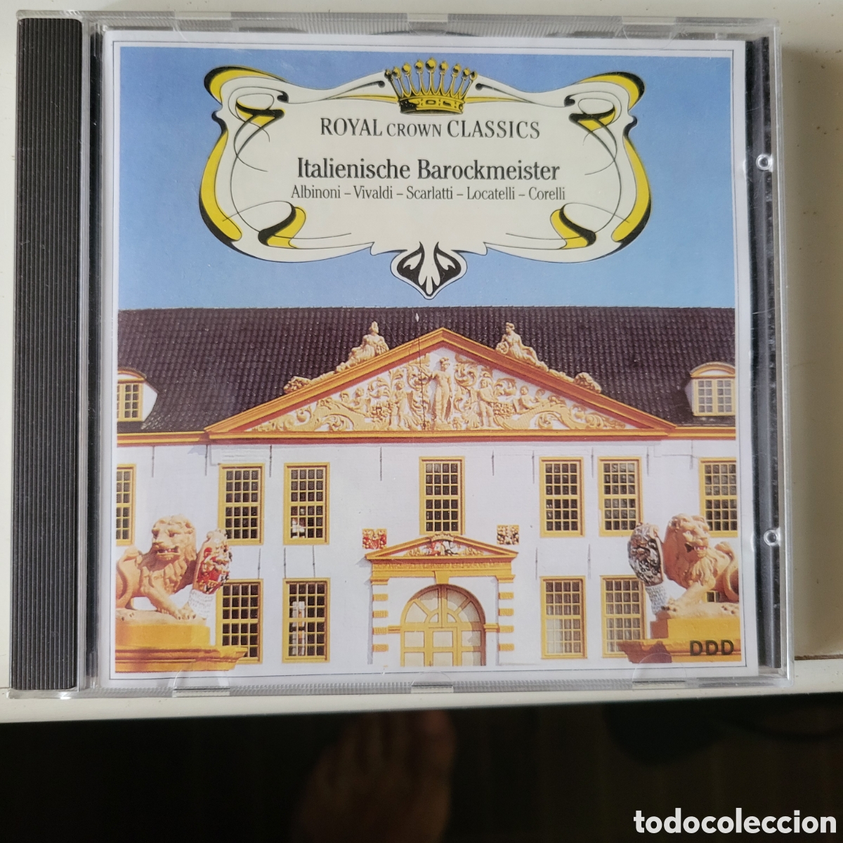 CDs de m&uacute;sica: 2 CDs M&uacute;sica Cl&aacute;sica Bach y barroco italiano