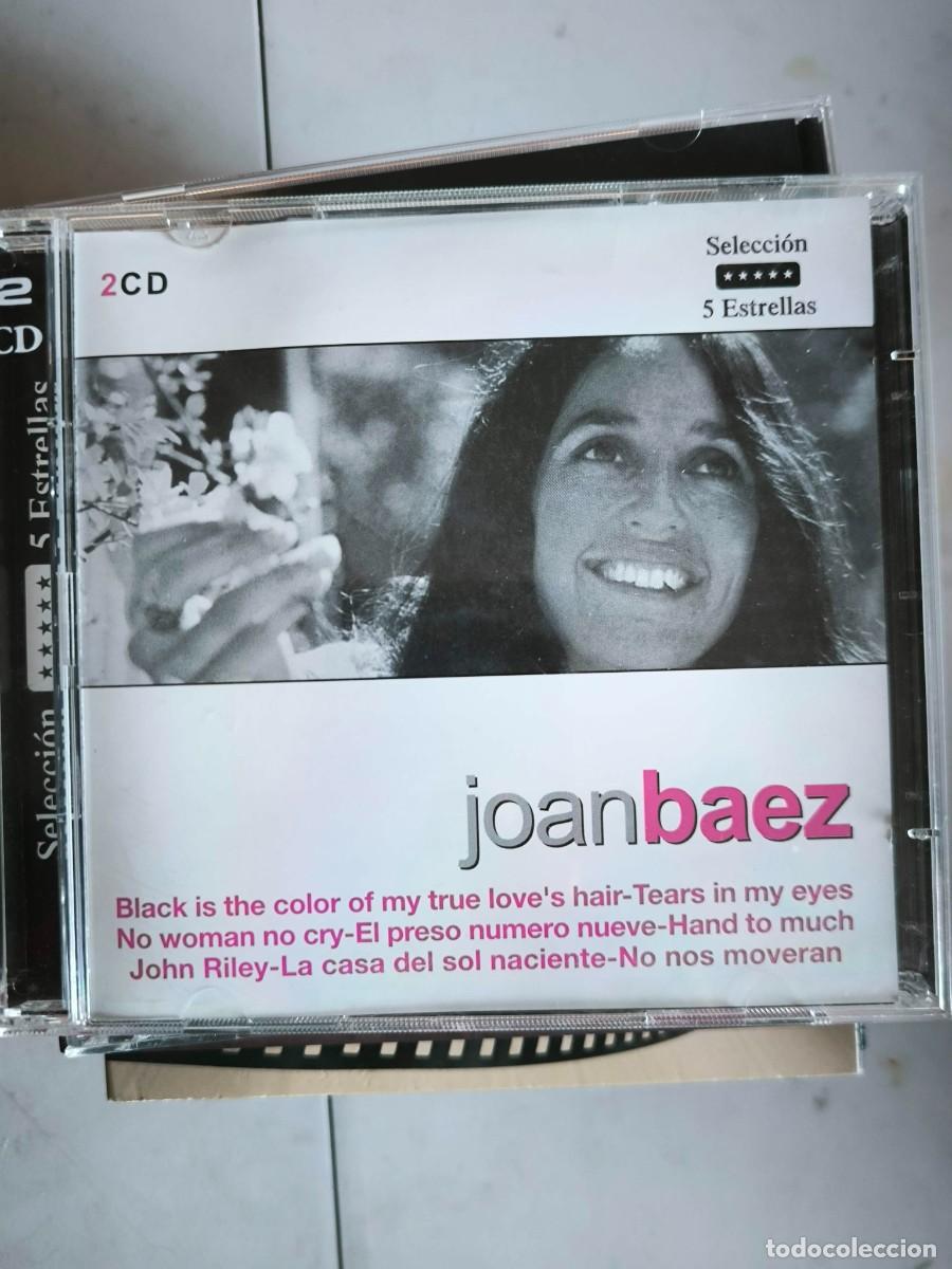 CDs de m&uacute;sica: JOAN BAEZ SELECCION 5 ESTRELLAS 2CDS