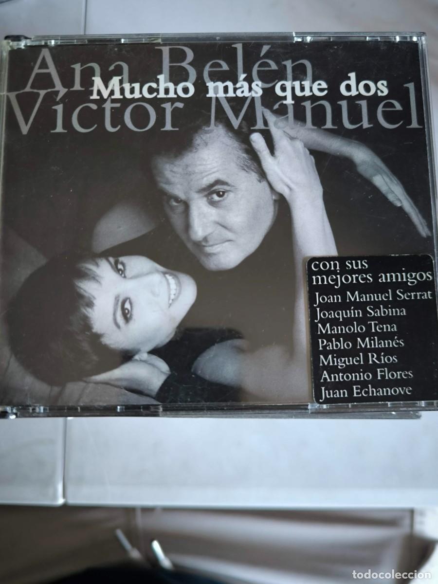 CDs de m&uacute;sica: ANA BELEN Y VICTOR MANUAL CAJA RANDE 2 CDS MUCHO MAS QUE DOS - CD MUSICA