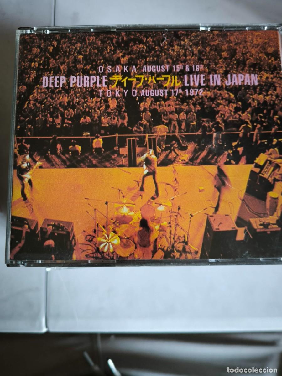 CDs de m&uacute;sica: DEEP PURPLE LIVE IN JAPAN TOKYO 1972 CAJA+3XCDS+LIBRETO