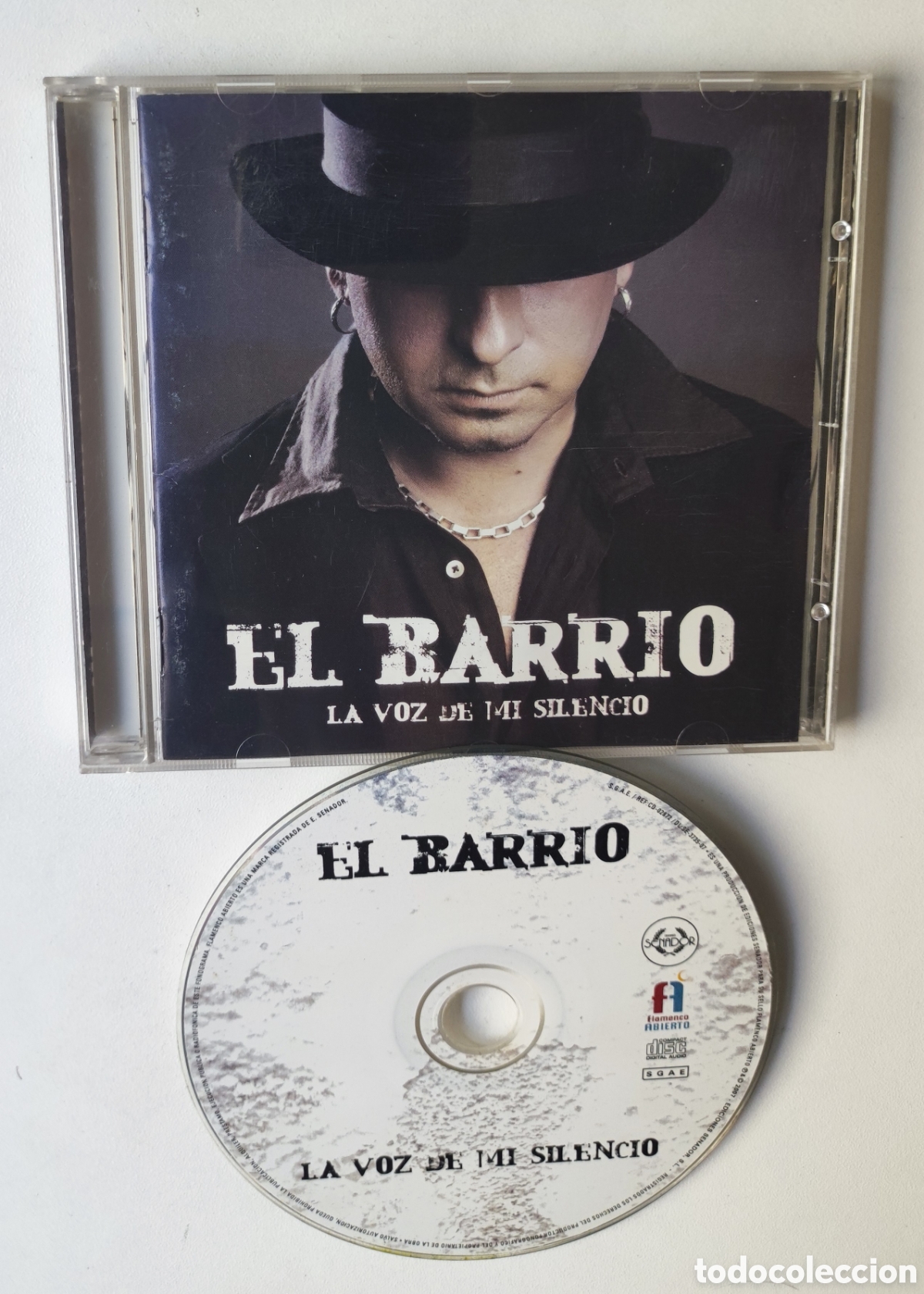 CDs de m&uacute;sica: EL BARRIO - LA VOZ DE MI SILENCIO / 2007 EDICIONES SENADOR & FLAMENCO ABIERTO