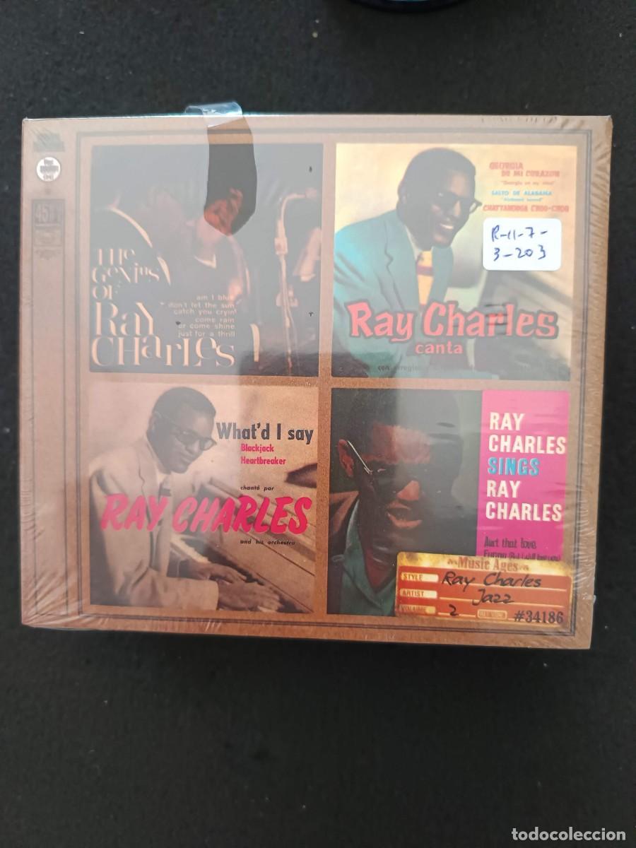CDs de m&uacute;sica: RAY CHARLES: THE GENIUS OF RAY CHARLES / RAY CHARLES CANTA / WHAT'D I SAY / RAY CHARLES SINGS RAY C
