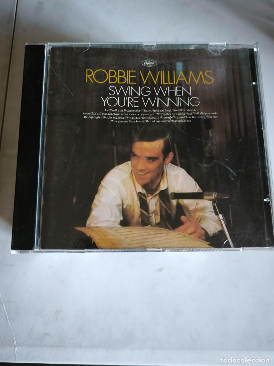 CDs de m&uacute;sica: ROBBIE WILLIAMS SWING WHEN YOU'RE WINNING
