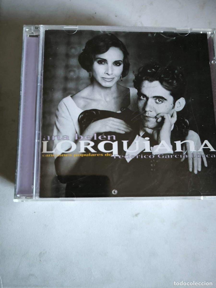 CDs de m&uacute;sica: CD. Lorquiana - Poemas de Federico Garc&iacute;a Lorca - Ana Bel&eacute;n