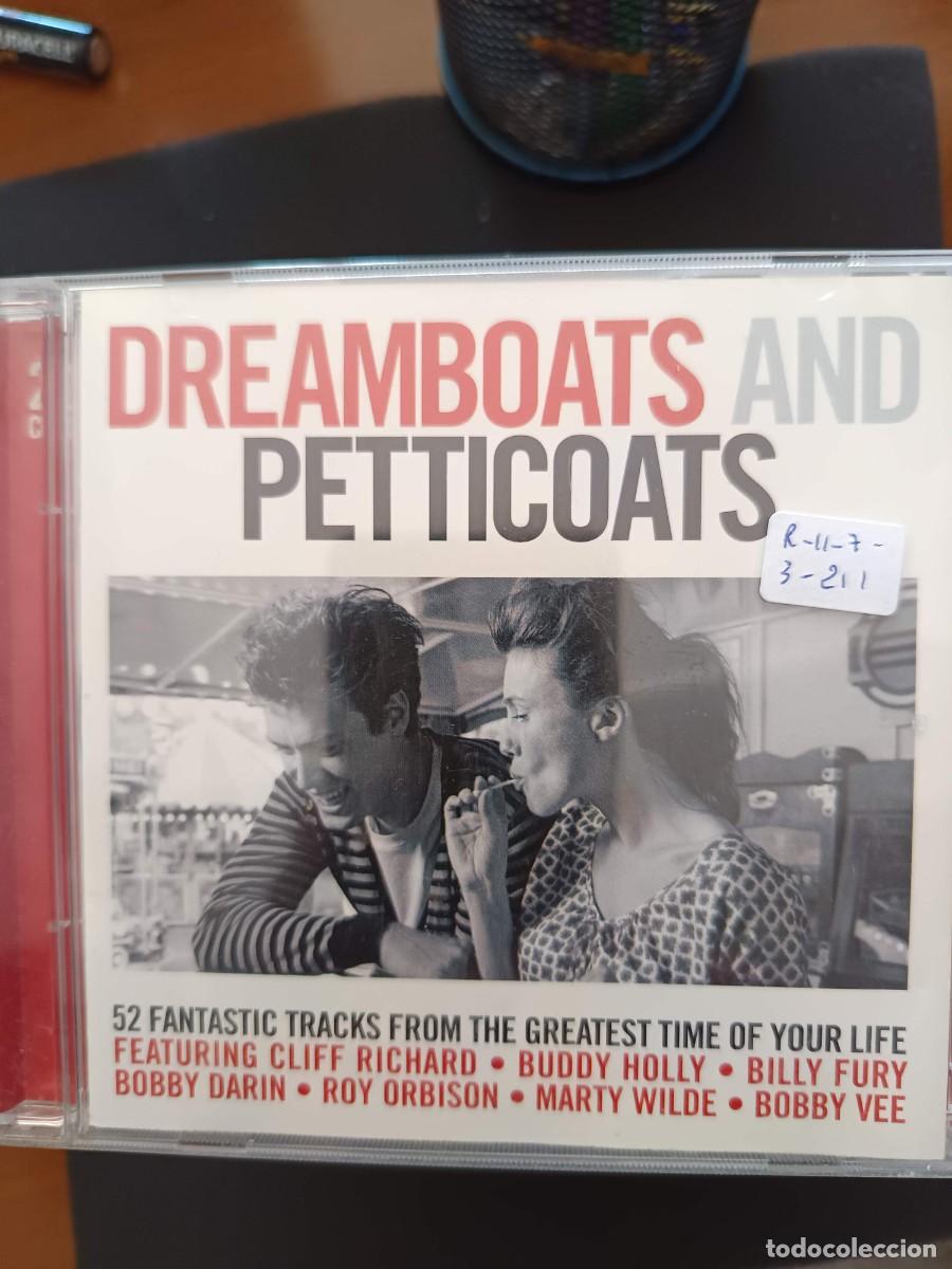 CDs de m&uacute;sica: 2 CD: DREAMBOATS AND PETTICOATS. 52 FANTASTIC TRACKS FROM THE GREATEST TIME OF YOUR LIFE