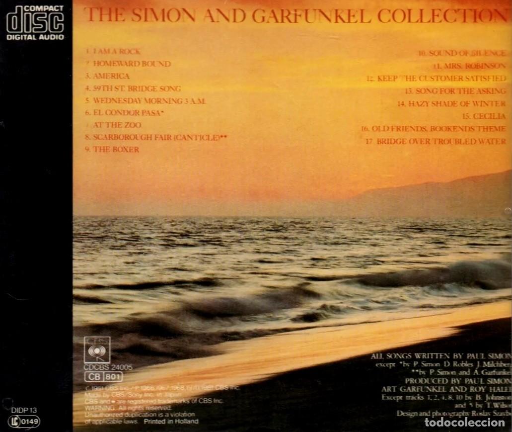 CDs de m&uacute;sica: SIMON & GARFUNKEL. COLLECTION. RECOPILATORIO. CD. - Foto 2
