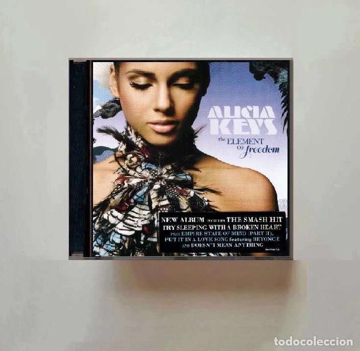 CDs de m&uacute;sica: ALICIA KEYS. THE ELEMENT OF FREEDOM. CD.