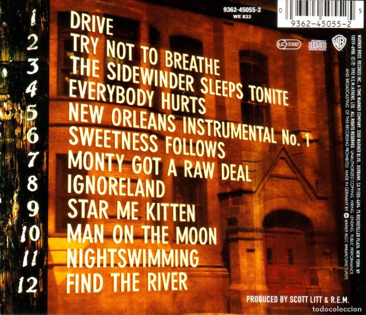 CDs de m&uacute;sica: R.E.M. AUTOMATIC FOR THE PEOPLE. CD. - Foto 2