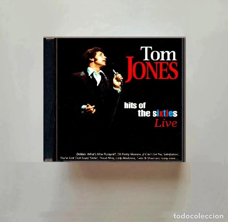 CDs de m&uacute;sica: TOM JONES. HITS OF THE SIXTIES. LIVE. RECOPILATORIO. CD.