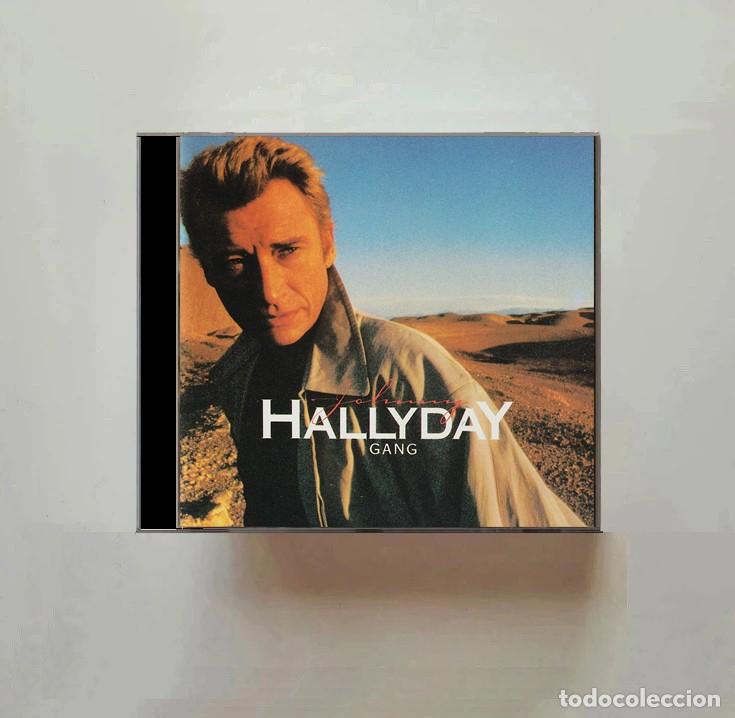 CDs de m&uacute;sica: JOHNNY HALLYDAY. GANG. FRANCIA. CD.