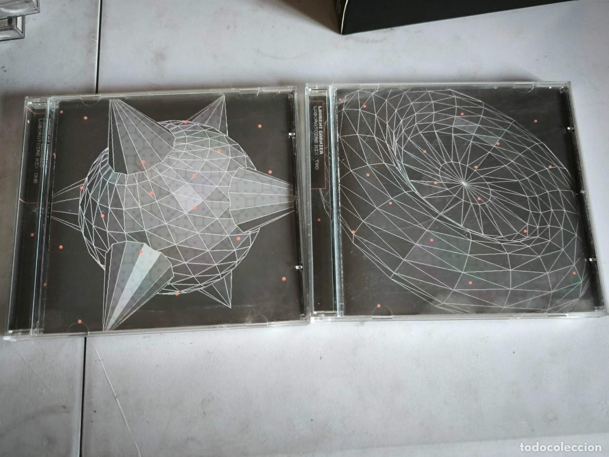 CDs de m&uacute;sica: cd 2 discos. laurent garnier. laboratoire mix. react music 1996 france