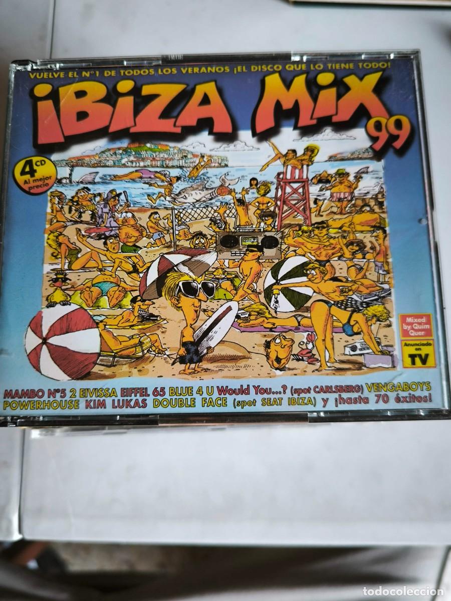CDs de m&uacute;sica: CD IBIZA MIX 99-4 CD-VARIOS