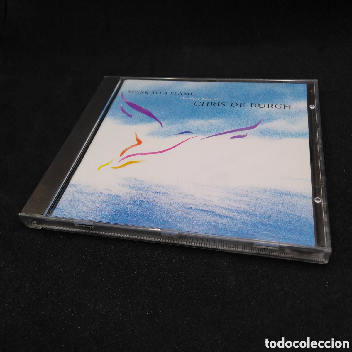 CDs de m&uacute;sica: CHRIS DE BURGH - THE VERY VEST OF CHRIS DE BURGH - SPARK TO A FLAME - CD - 1989 - DISCO VERIFICADO