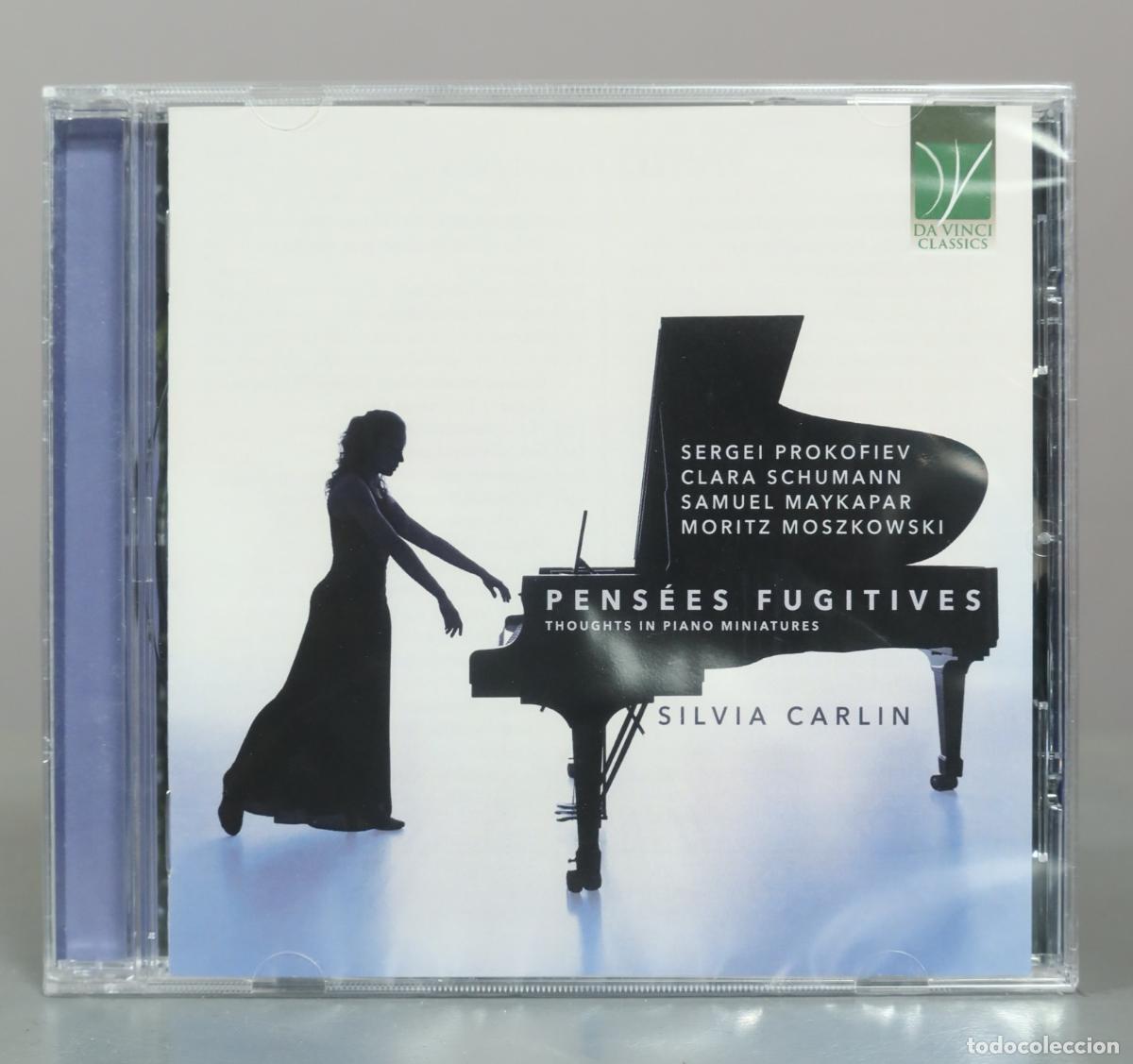 CDs de m&uacute;sica: CD. Pens&eacute;es Fugitives: Thoughts in Piano Miniatures - Silvia Carlin . PRECINTADO