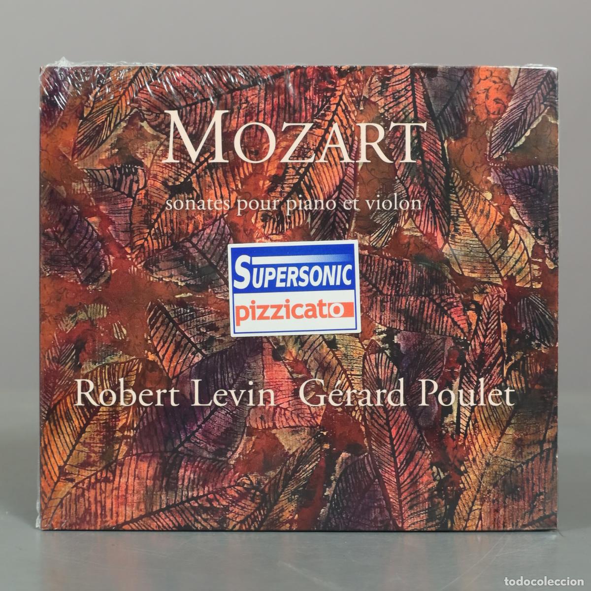 CDs de m&uacute;sica: CD. Mozart: Sonates pour piano et violon - Robert Levin, G&eacute;rard Poulet . PRECINTADO