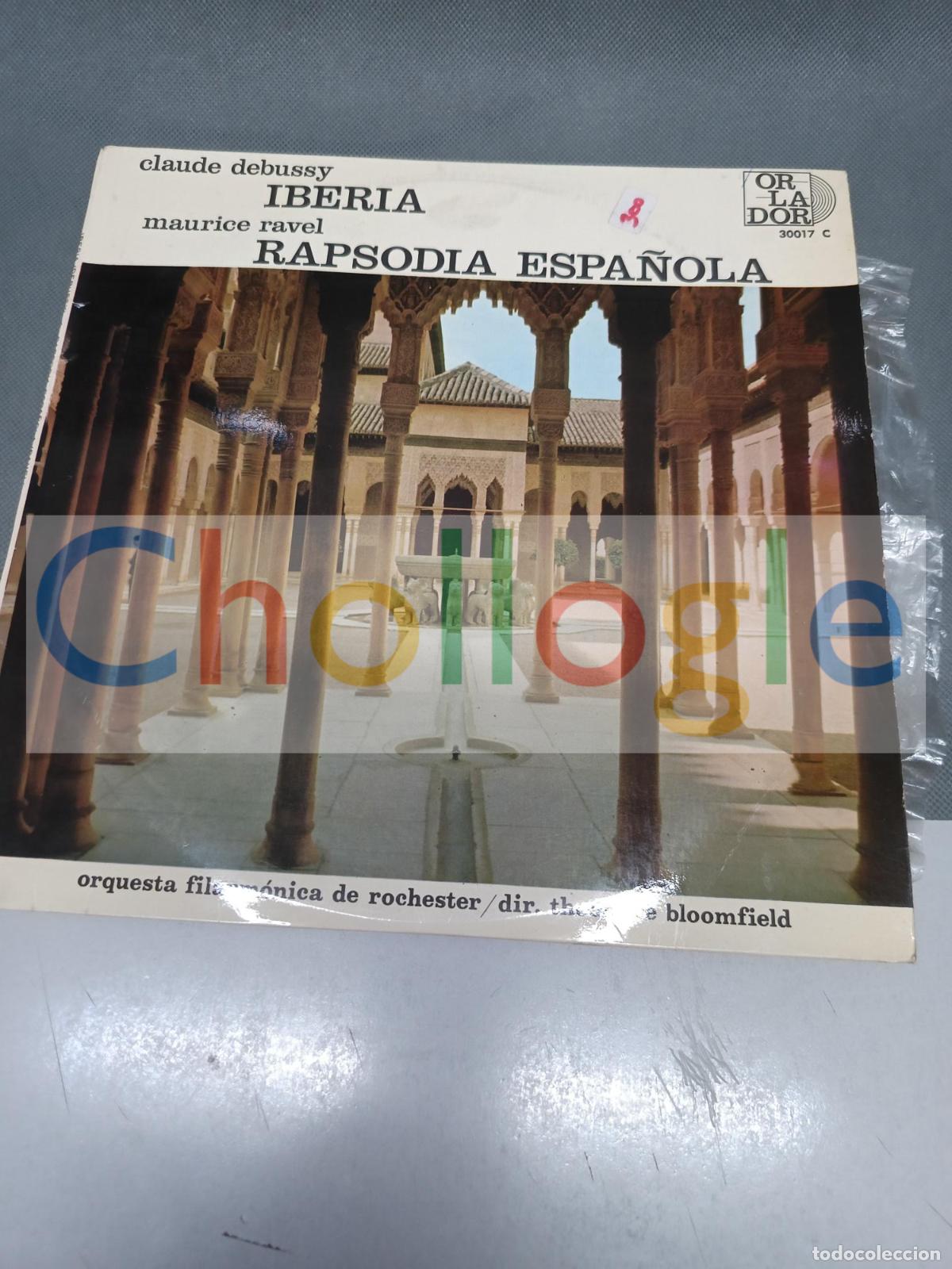 CDs de m&uacute;sica: Vinilo 10 pulgadas Maurice ravel