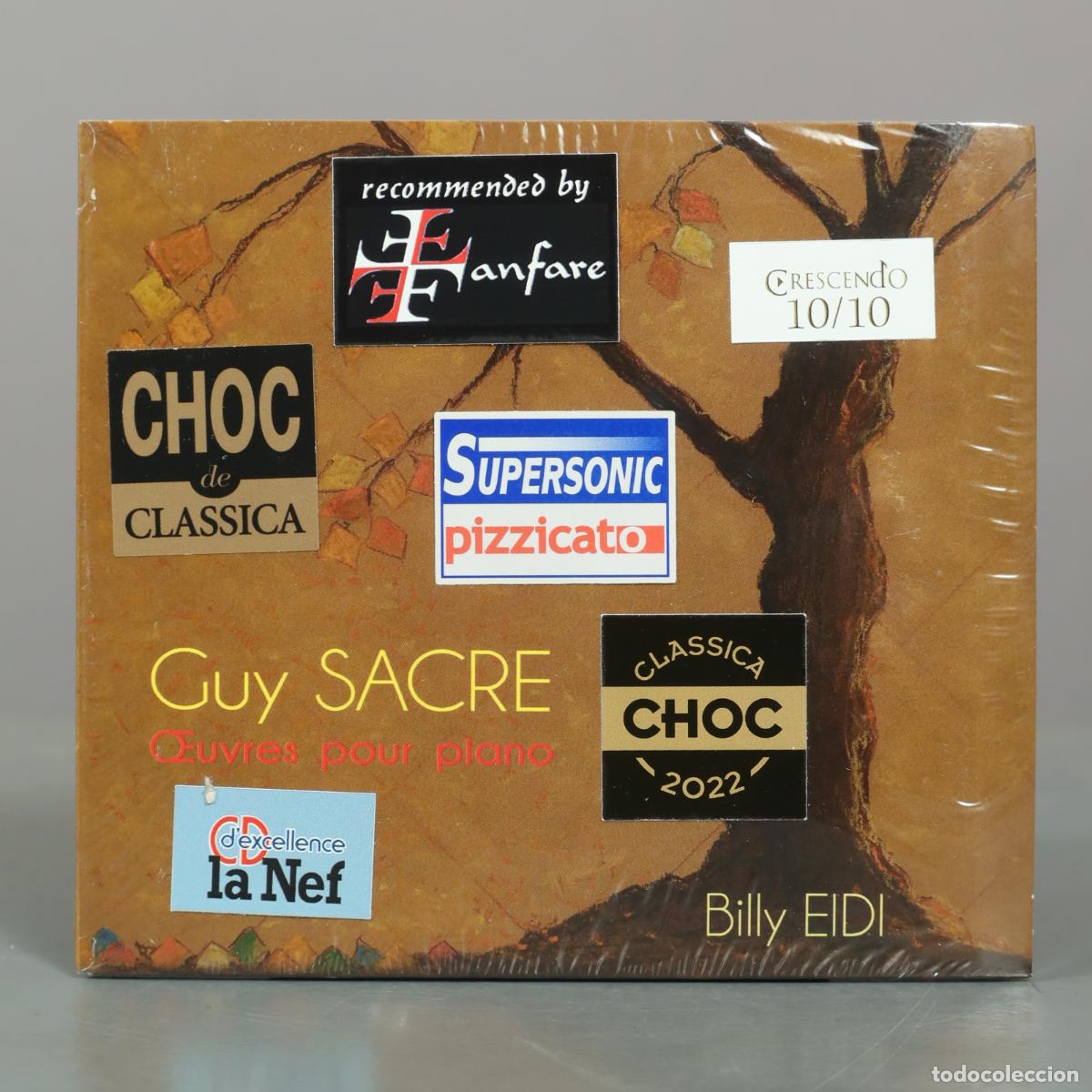 CDs de m&uacute;sica: CD. Oeuvres pour piano - Guy Sacre - Billy Eidi . PRECINTADO