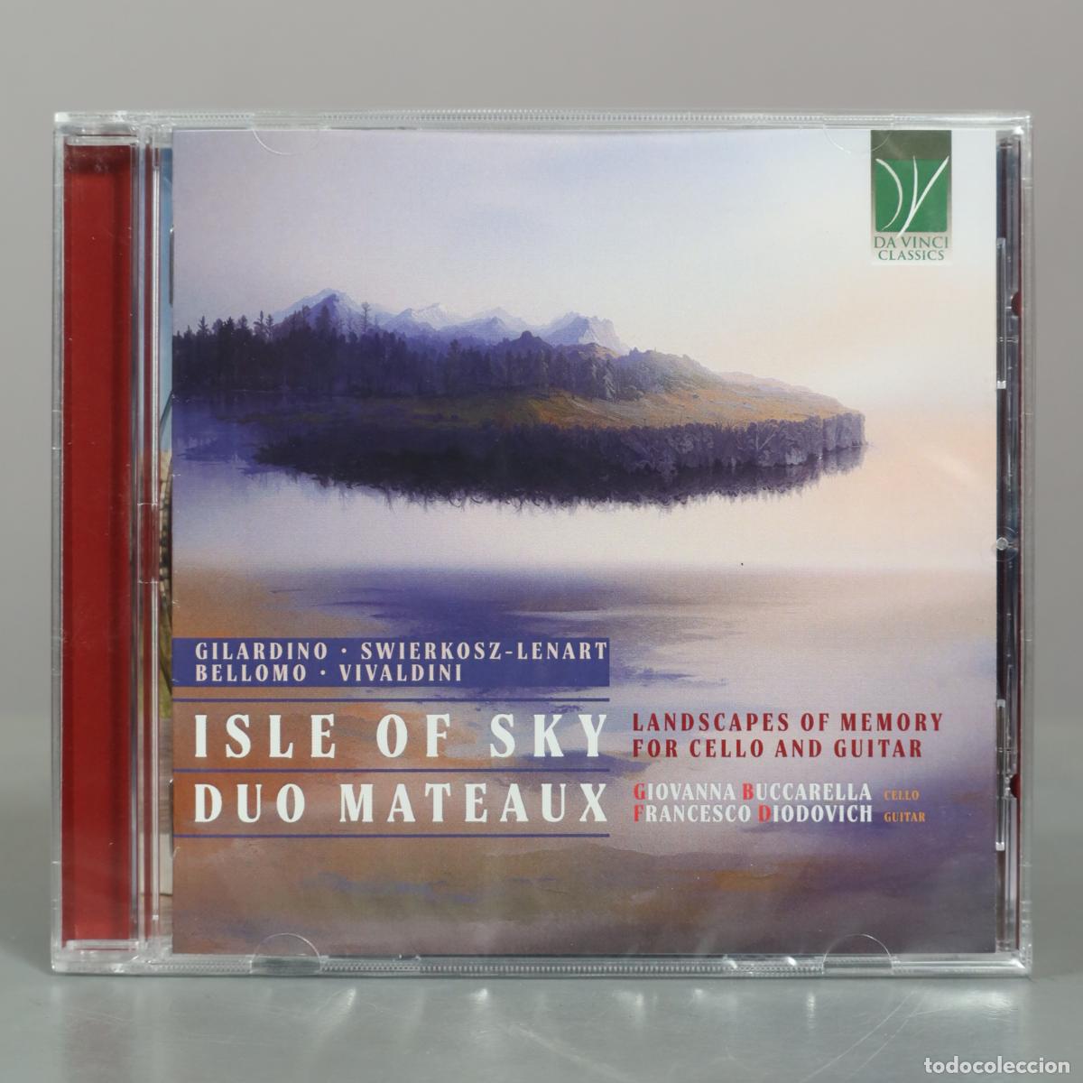 CDs de m&uacute;sica: CD. Isle of Sky - Landscapes of Memory for Cello and Guitar - Duo Mateaux, Giovanna . PRECINTADO
