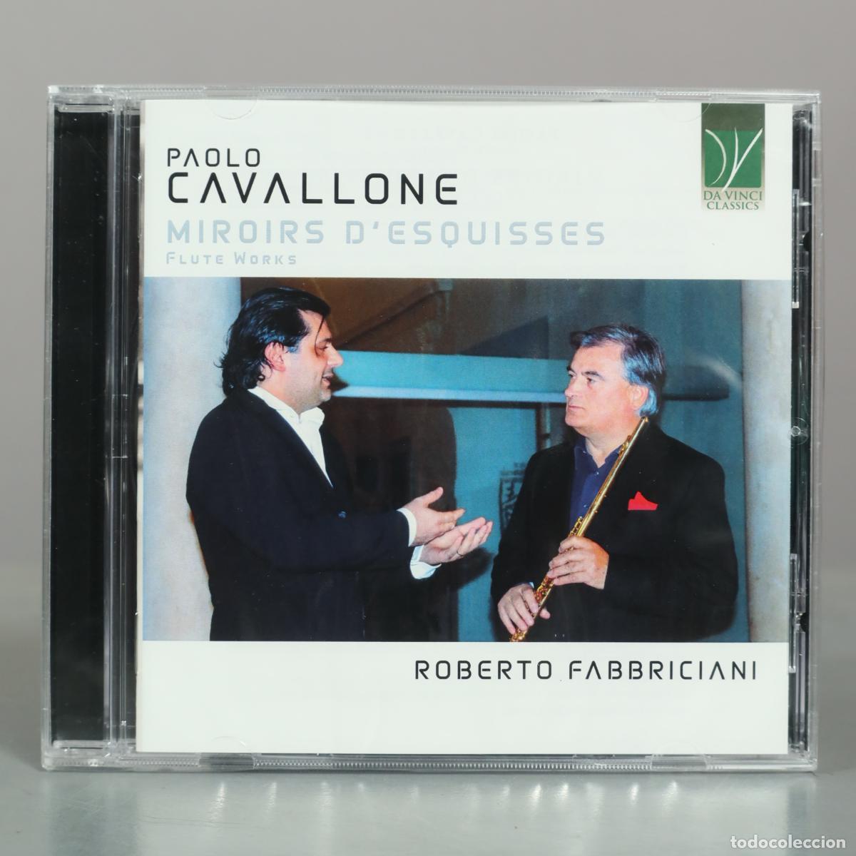CDs de m&uacute;sica: CD. Miroirs d'Esquisses. Flute Works - Paolo Cavallone, Roberto Fabbriciani . PRECINTADO