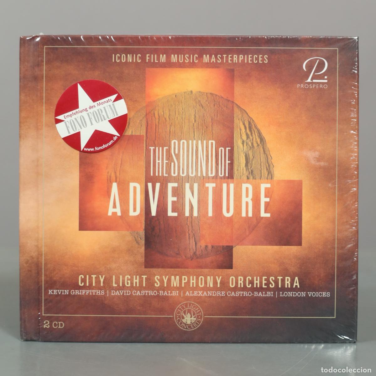 CDs de m&uacute;sica: CD. The Sound of Adventure: Iconic Film Music Masterpieces - City Light Symphony . PRECINTADO