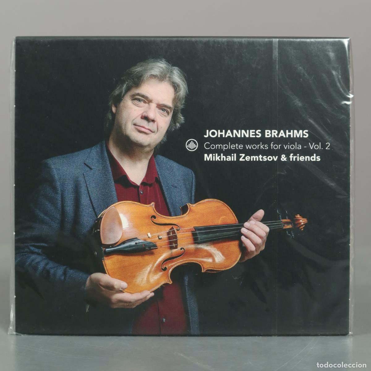 CDs de m&uacute;sica: CD. Johannes Brahms: Complete works for viola - Vol. 2 - Mikhail Zemtsov & friends . PRECINTADO
