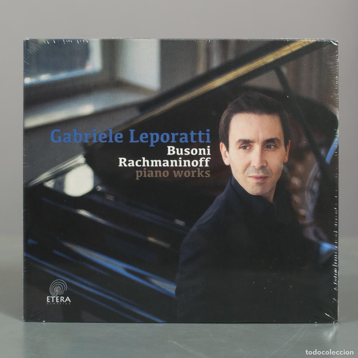CDs de m&uacute;sica: CD. Busoni / Rachmaninoff: Piano Works - Gabriele Leporatti . PRECINTADO