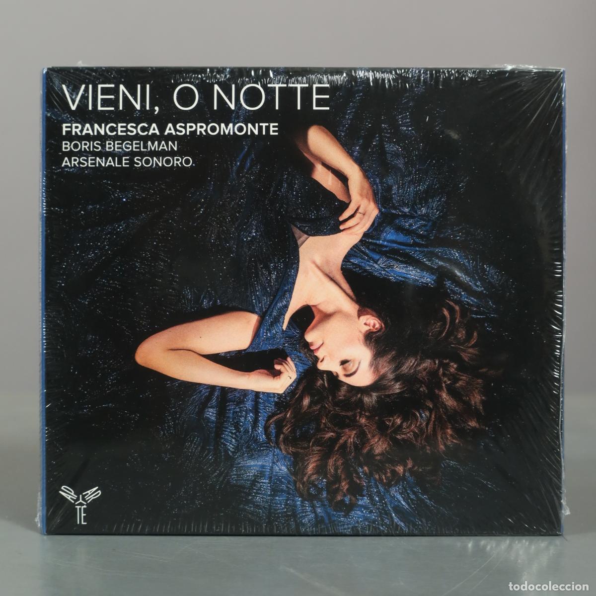 CDs de m&uacute;sica: CD. Alessandro Scarlatti: Vieni, o Notte - Francesca Aspromonte, Boris Begelman, . PRECINTADO