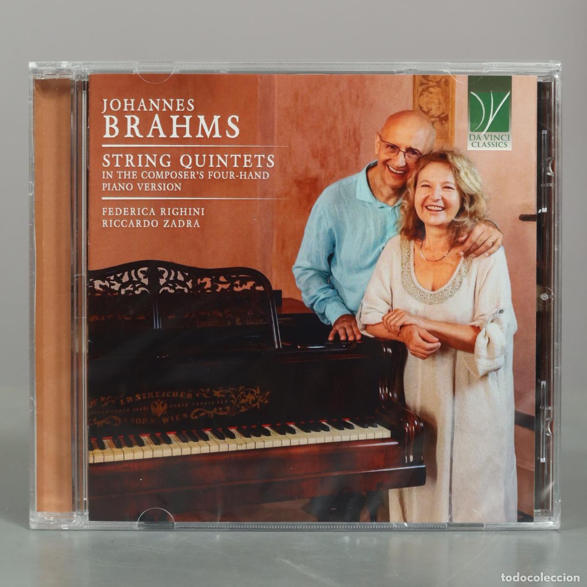 CDs de m&uacute;sica: CD. Brahms: String Quintets - In the Composer's Four-Hand Piano Version - Johannes . PRECINTADO
