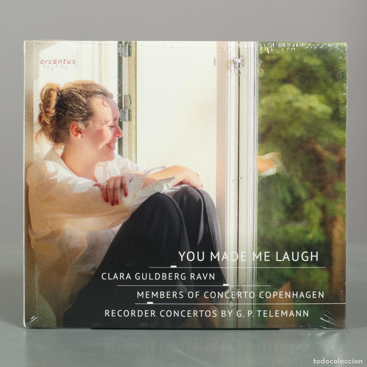 CDs de m&uacute;sica: CD. You Made Me Laugh: Recorder Concertos by G. P. Telemann - Clara Guldberg Ravn, . PRECINTADO