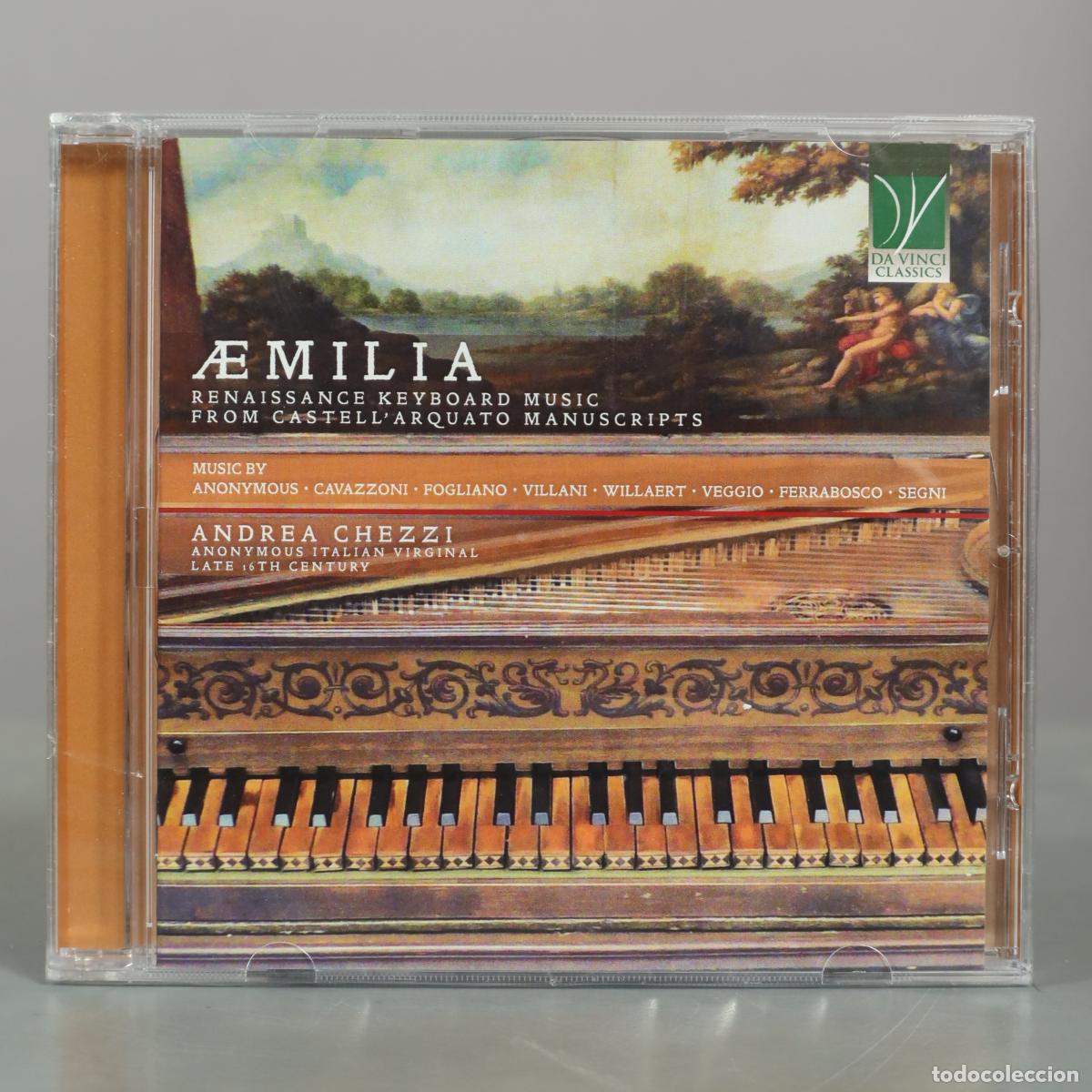 CDs de m&uacute;sica: CD. &AElig;milia: Renaissance Keyboard Music from Castell'Arquato Manuscripts - Andrea Chezzi . PRECINTADO