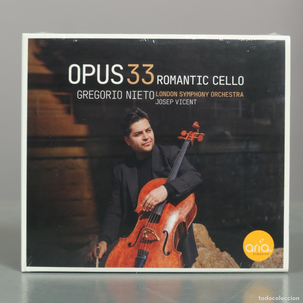 CDs de m&uacute;sica: CD. Opus 33 Romantic Cello - Gregorio Nieto, London Symphony Orchestra, Josep Vicent . PRECINTADO
