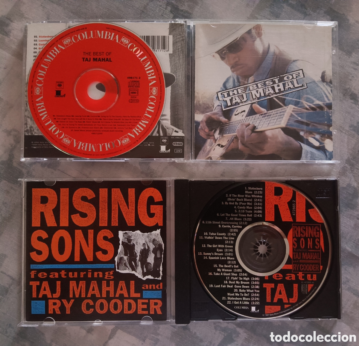 CDs de m&uacute;sica: Rising Sons y Taj Mahal - Foto 2