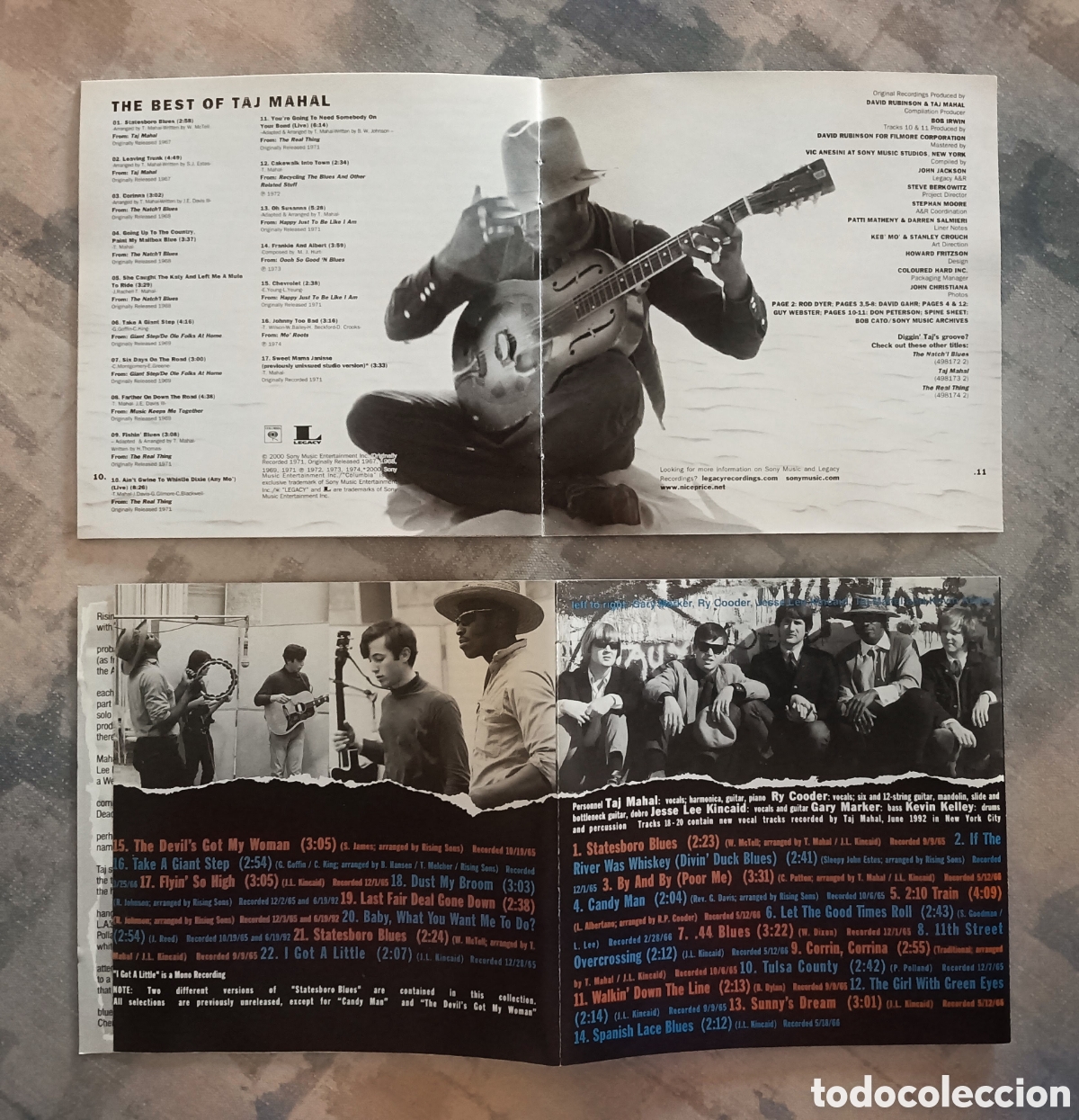 CDs de m&uacute;sica: Rising Sons y Taj Mahal - Foto 3