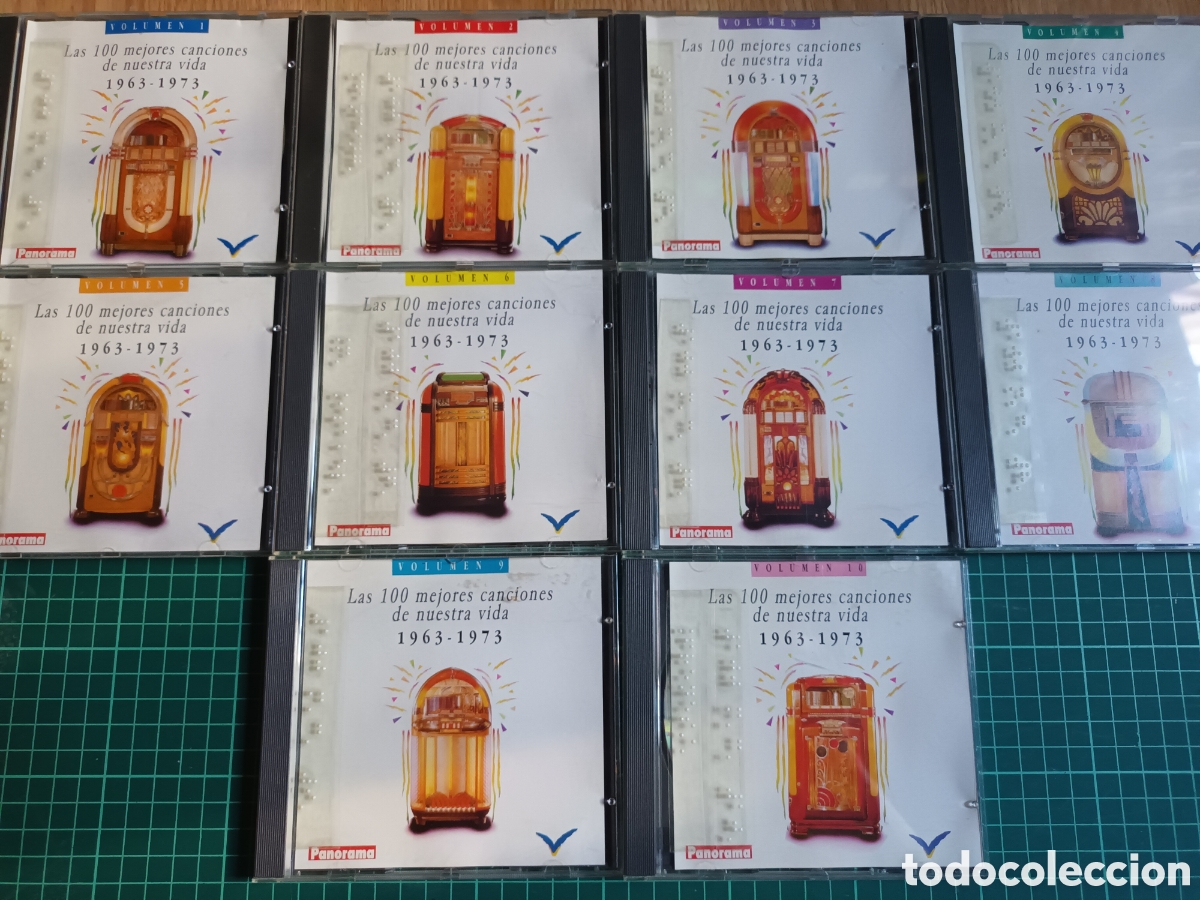 CDs de m&uacute;sica: Las 100 mejores canciones de nuestra vida 10cds