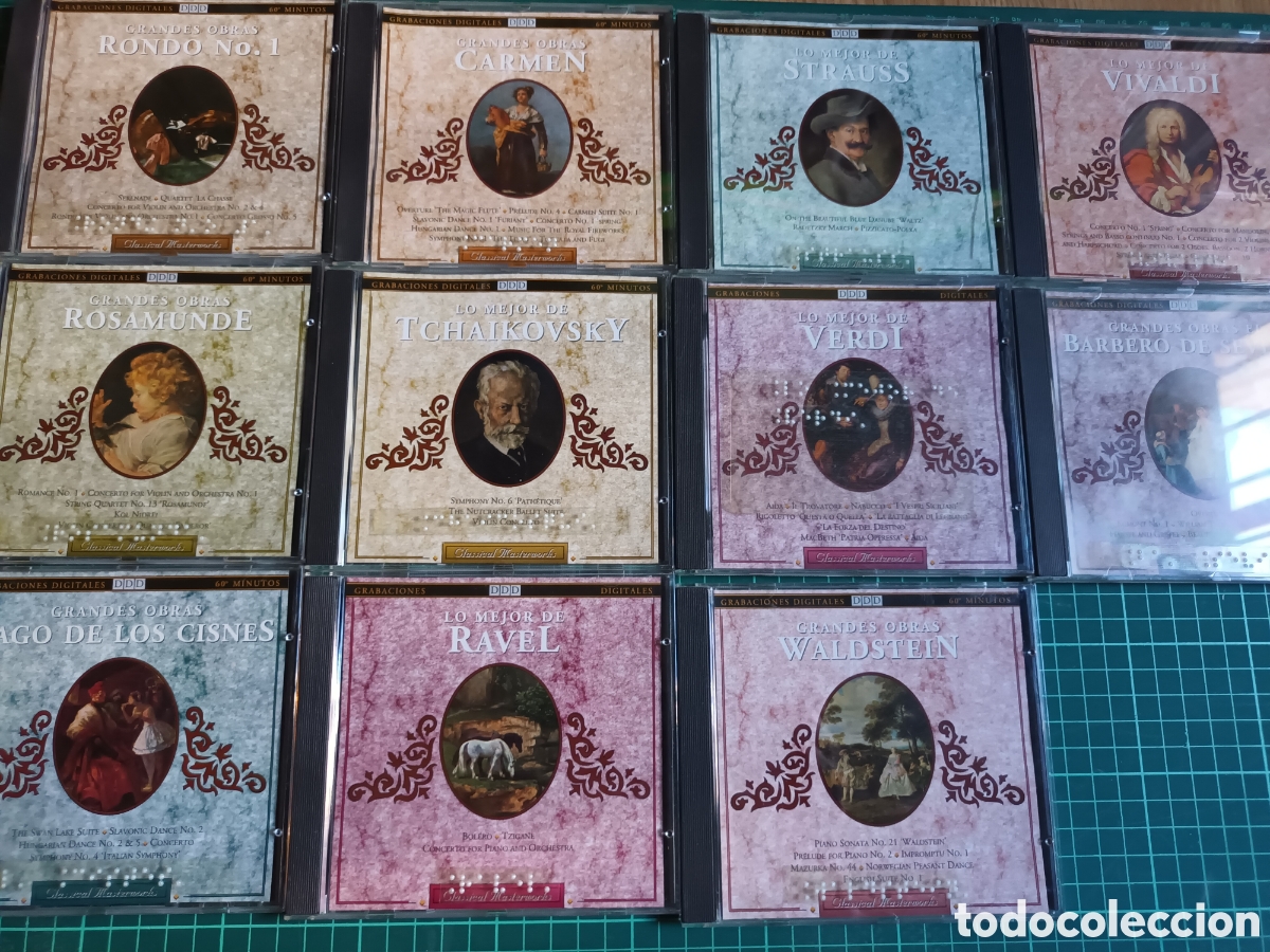 CDs de m&uacute;sica: Lote 11 cds m&uacute;sica cl&aacute;sica surtido