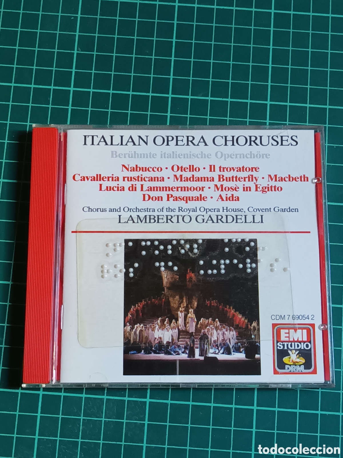 CDs de m&uacute;sica: &rdquo;Italian Opera Choruses&rdquo; dirigido por Lamberto Gardelli