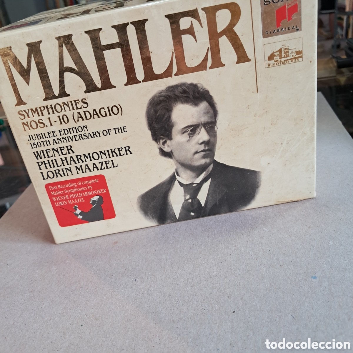 CDs de m&uacute;sica: Malherido, symphonies, n&uacute;meros 1 al 10, compact disc